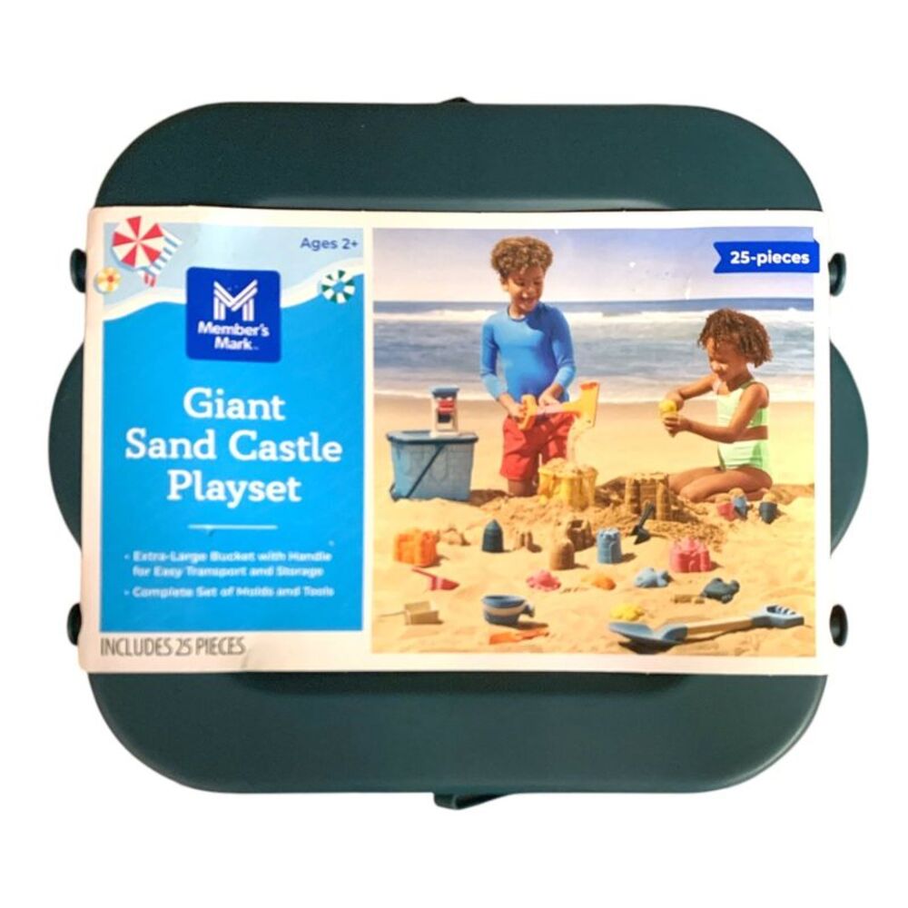 Member's Mark Giant Castle Playset, 25 Pieces, Complete Set of Molds and Tools
